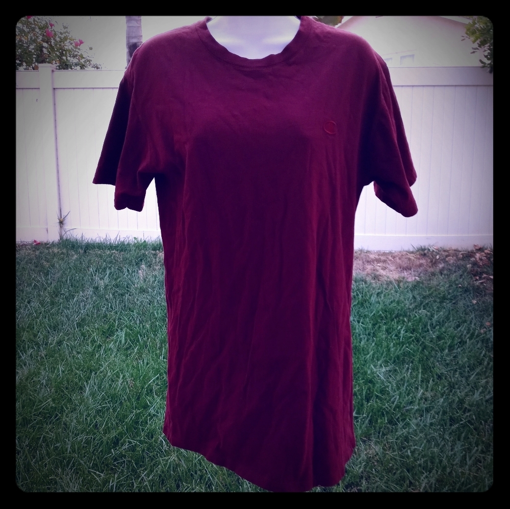 Champion Maroon Men's Sz Medium Crew Neck T Shirt
